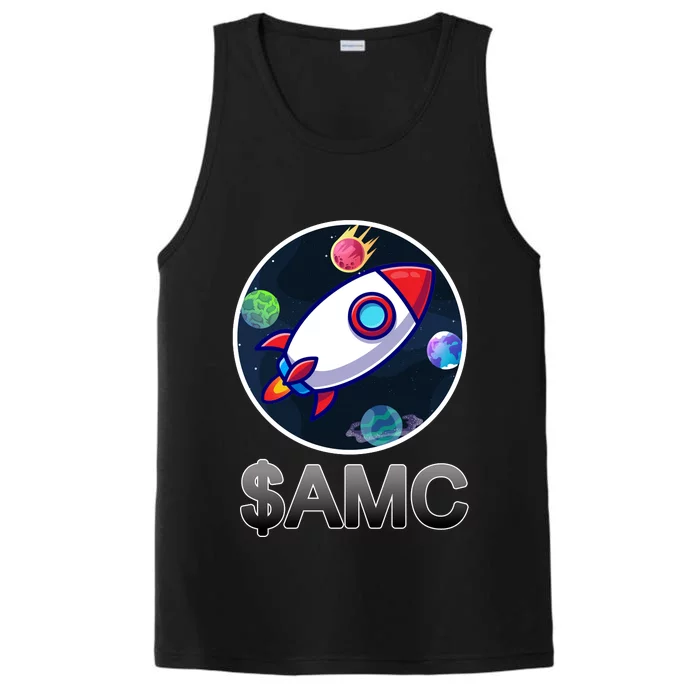 AMC Go To The Moon Rocket Ship Performance Tank