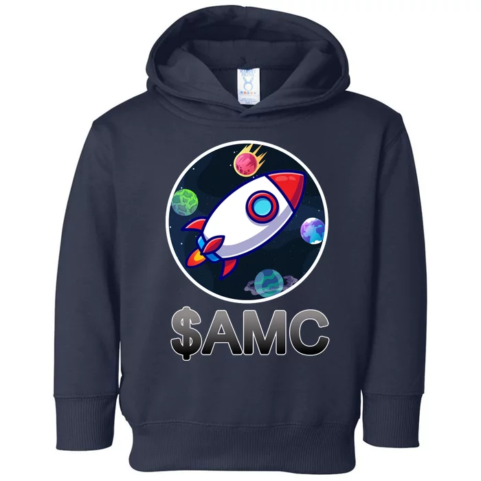 AMC Go To The Moon Rocket Ship Toddler Hoodie