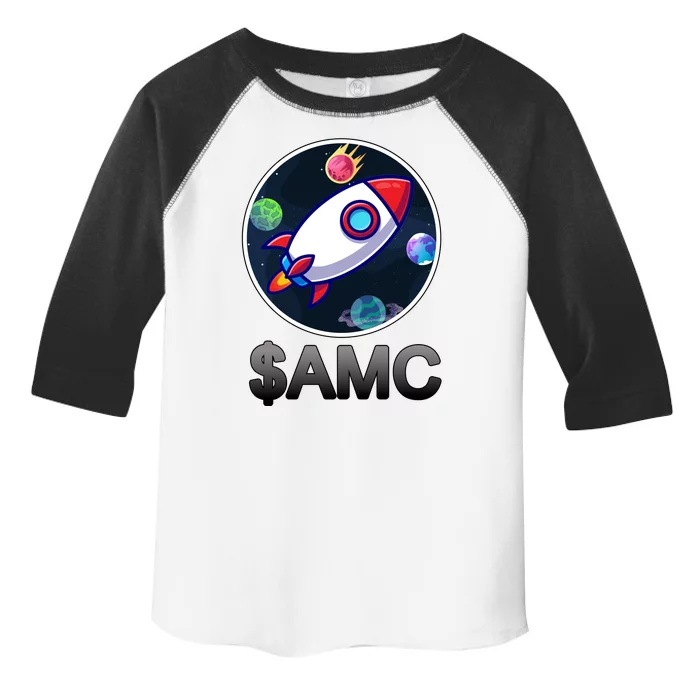 AMC Go To The Moon Rocket Ship Toddler Fine Jersey T-Shirt