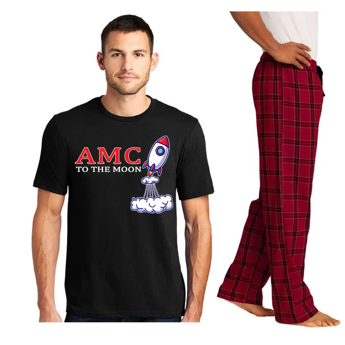 AMC Stocks To The Moon Wall Street Pajama Set