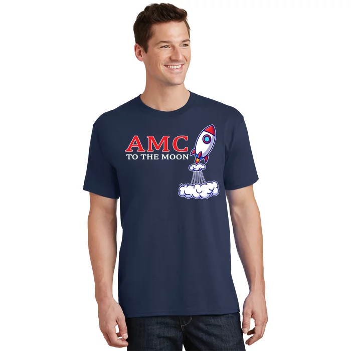 AMC Stocks To The Moon Wall Street T-Shirt