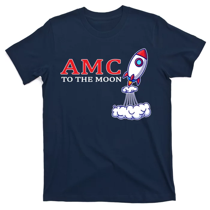 AMC Stocks To The Moon Wall Street T-Shirt