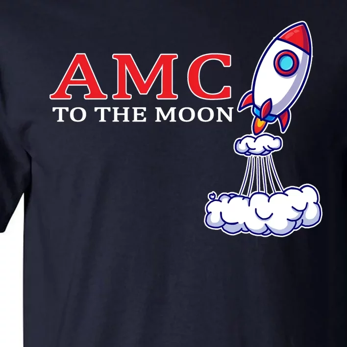 AMC Stocks To The Moon Wall Street Tall T-Shirt