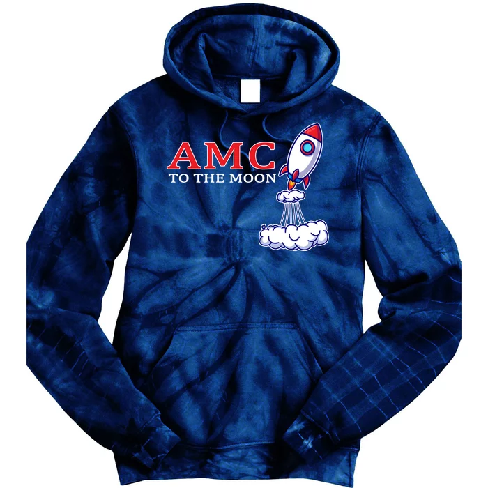 AMC Stocks To The Moon Wall Street Tie Dye Hoodie