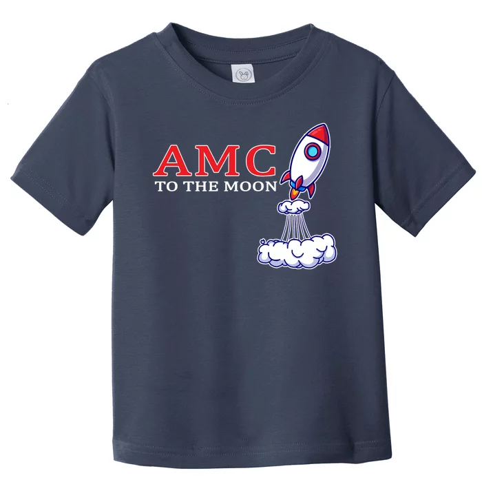 AMC Stocks To The Moon Wall Street Toddler T-Shirt