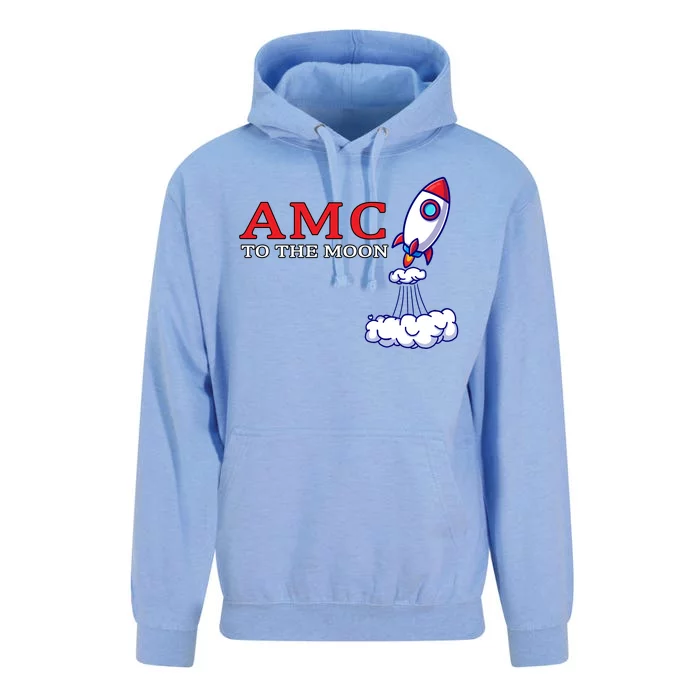 AMC Stocks To The Moon Wall Street Unisex Surf Hoodie