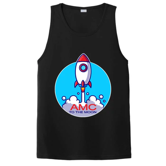 AMC To The Moon Performance Tank