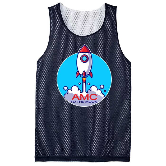 AMC To The Moon Mesh Reversible Basketball Jersey Tank