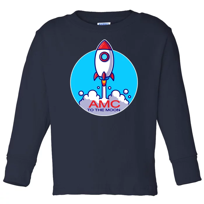 AMC To The Moon Toddler Long Sleeve Shirt