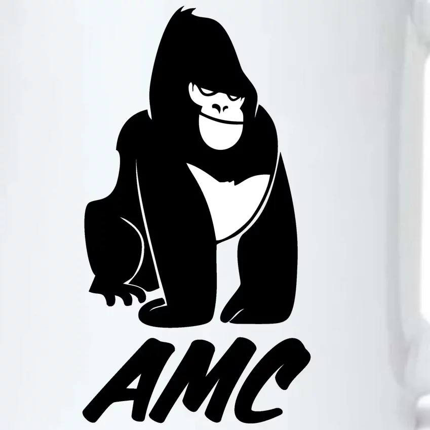 AMC To The Moon Apes Of Wall Street Black Color Changing Mug