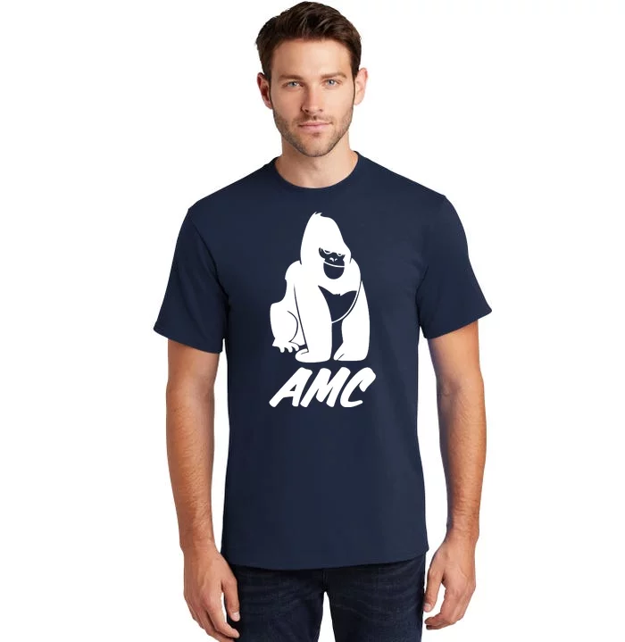 AMC To The Moon Apes Of Wall Street Tall T-Shirt