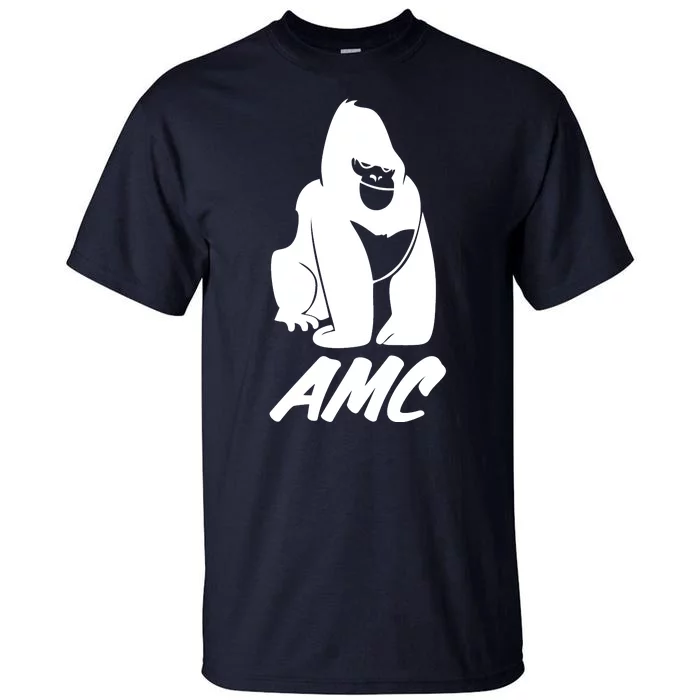 AMC To The Moon Apes Of Wall Street Tall T-Shirt