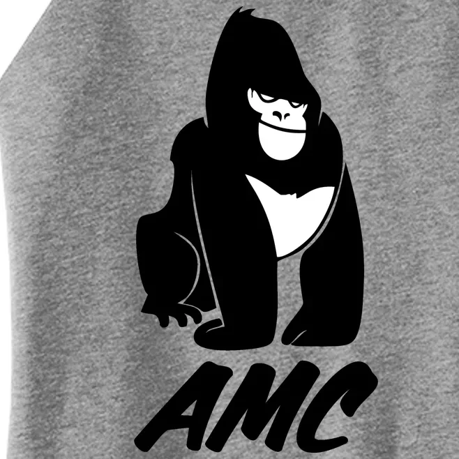 AMC To The Moon Apes Of Wall Street Women’s Perfect Tri Rocker Tank