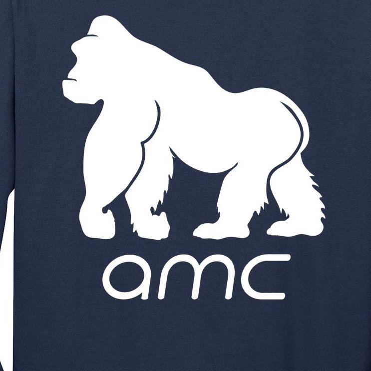 AMC To the moon Short Squeeze Ape Long Sleeve Shirt
