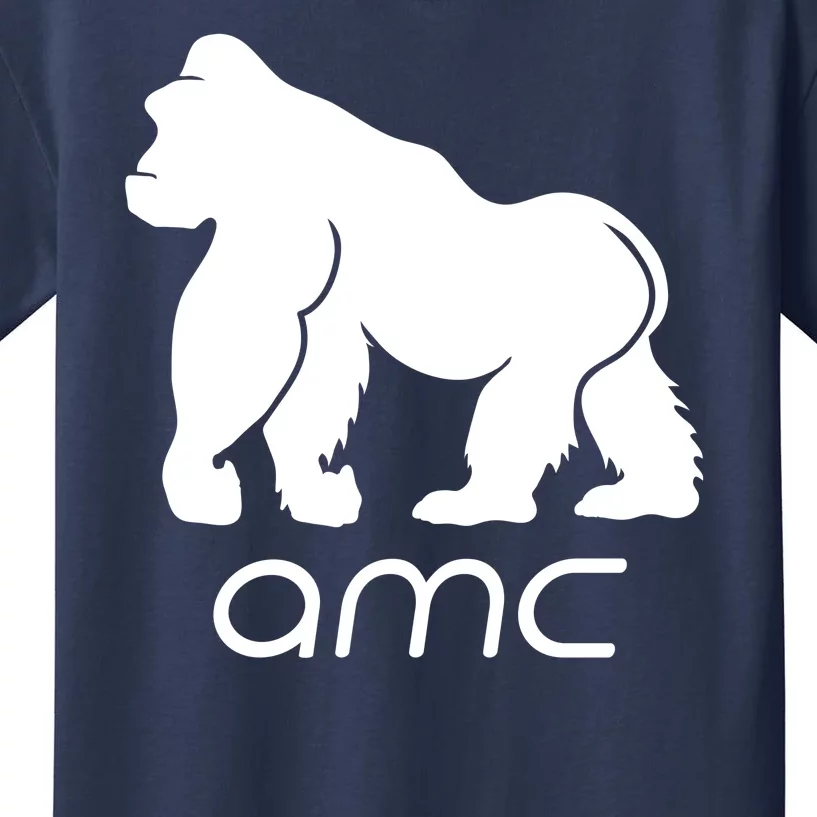 AMC To the moon Short Squeeze Ape Kids T-Shirt