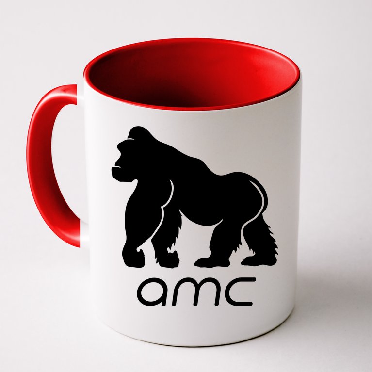 AMC To the moon Short Squeeze Ape Coffee Mug
