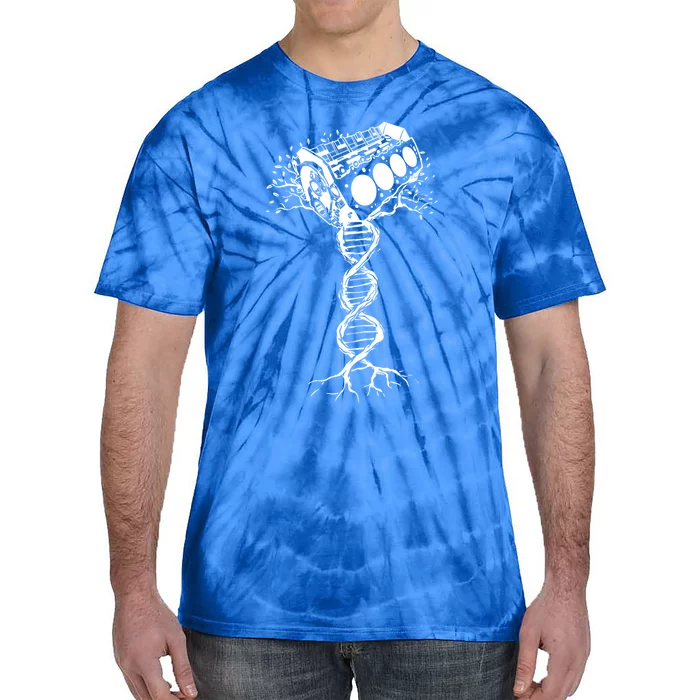 Auto Mechanic Car Mechanics Mechanic Retro Meaningful Gift Tie-Dye T-Shirt