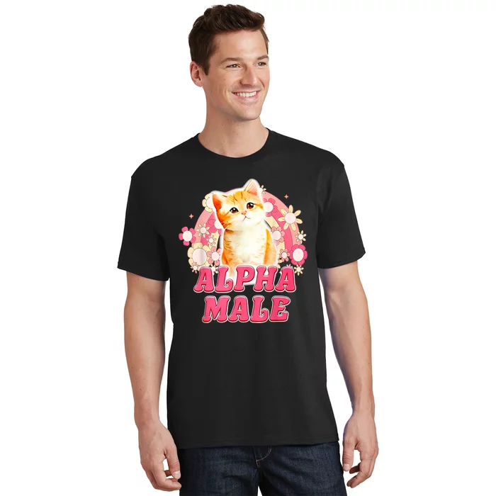 Alpha Male Cat Kitten Funny T-Shirt