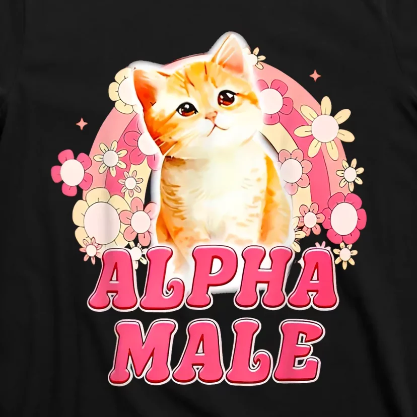 Alpha Male Cat Kitten Funny T-Shirt