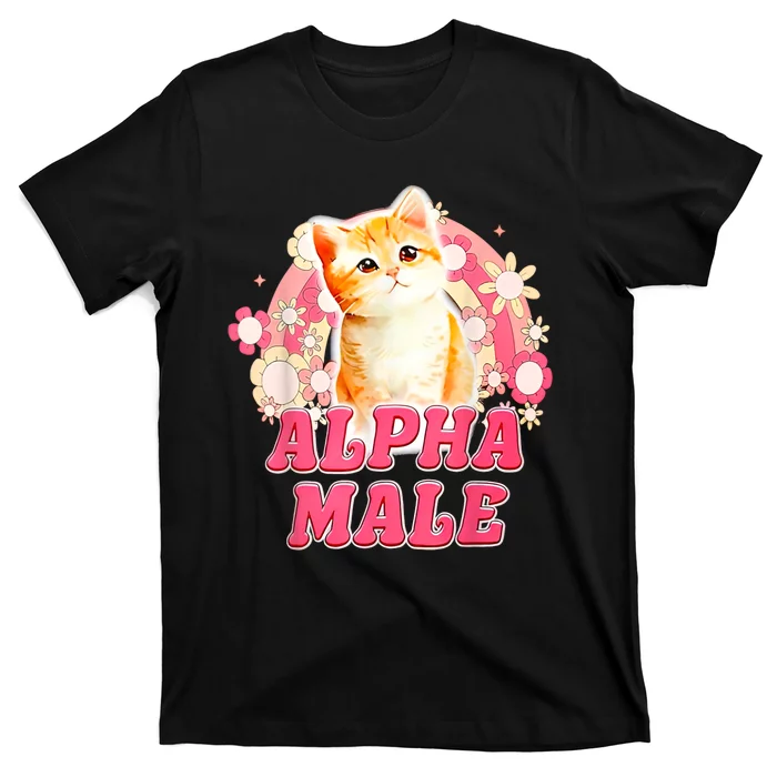 Alpha Male Cat Kitten Funny T-Shirt