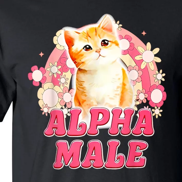 Alpha Male Cat Kitten Funny Tall T-Shirt