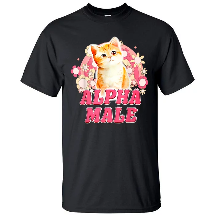 Alpha Male Cat Kitten Funny Tall T-Shirt