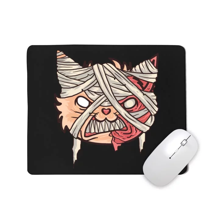 Angry Mummy Cat Mousepad