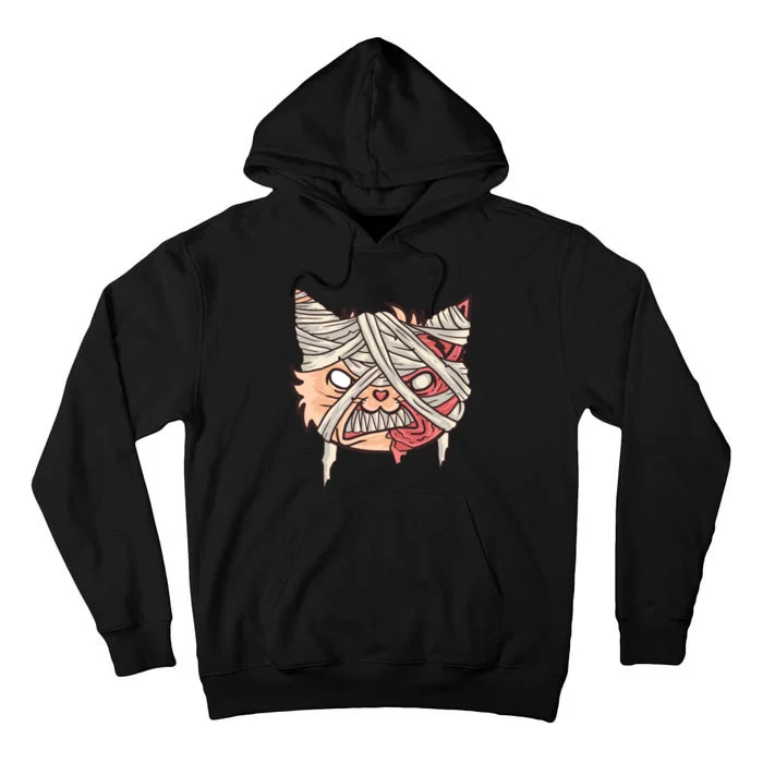 Angry Mummy Cat Tall Hoodie