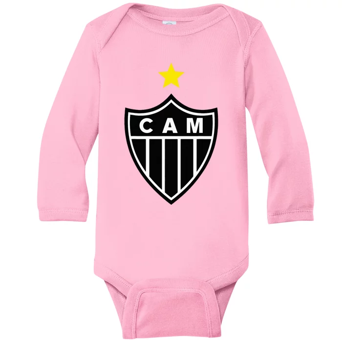 Atletico Mineiro Club Supporter Fan Brazil Brazilian Baby Long Sleeve Bodysuit