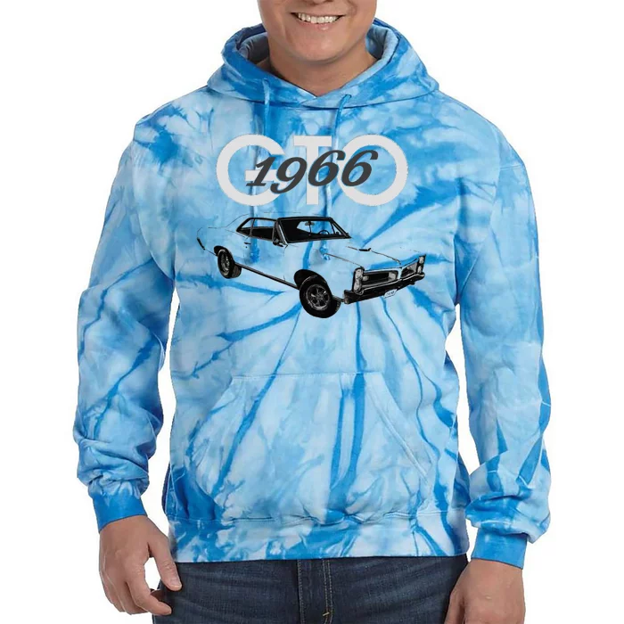 American Muscle Cars1966 Gto Classic Cars Car Guys 1960s Tie Dye Hoodie