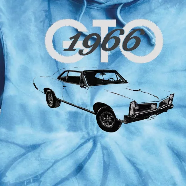 American Muscle Cars1966 Gto Classic Cars Car Guys 1960s Tie Dye Hoodie