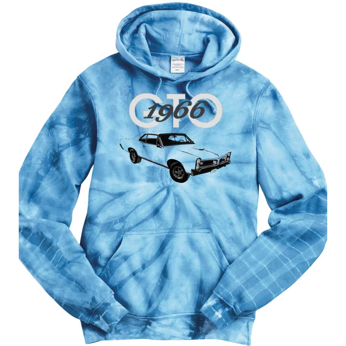 American Muscle Cars1966 Gto Classic Cars Car Guys 1960s Tie Dye Hoodie