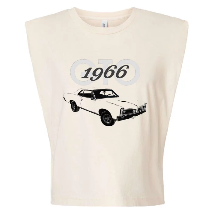 American Muscle Cars1966 Gto Classic Cars Car Guys 1960s Garment-Dyed Women's Muscle Tee