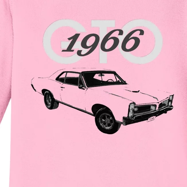 American Muscle Cars1966 Gto Classic Cars Car Guys 1960s Baby Long Sleeve Bodysuit