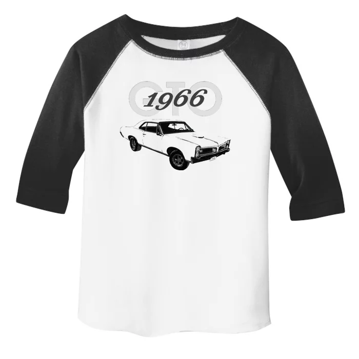 American Muscle Cars1966 Gto Classic Cars Car Guys 1960s Toddler Fine Jersey T-Shirt