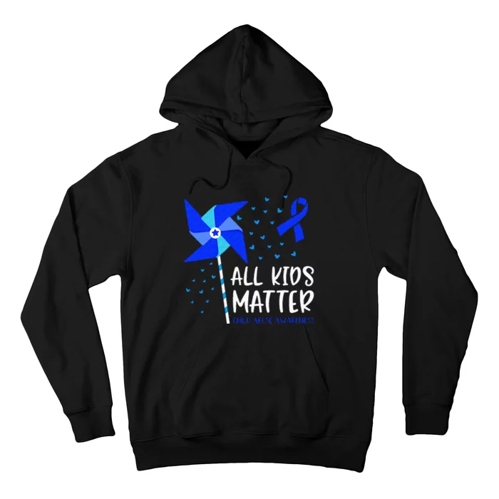 All Matter Child Abuse Prevention Awareness Pinwheel Hoodie