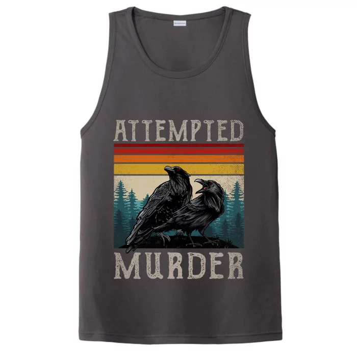 Attempted Murder Crows Performance Tank