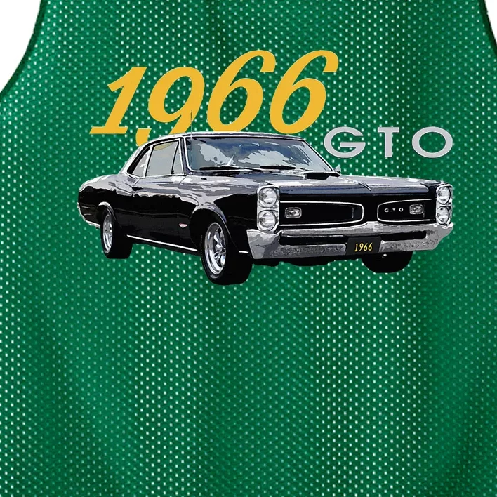 American Muscle Cars1966 Gto Classic Cars Car Guys 1960s Mesh Reversible Basketball Jersey Tank