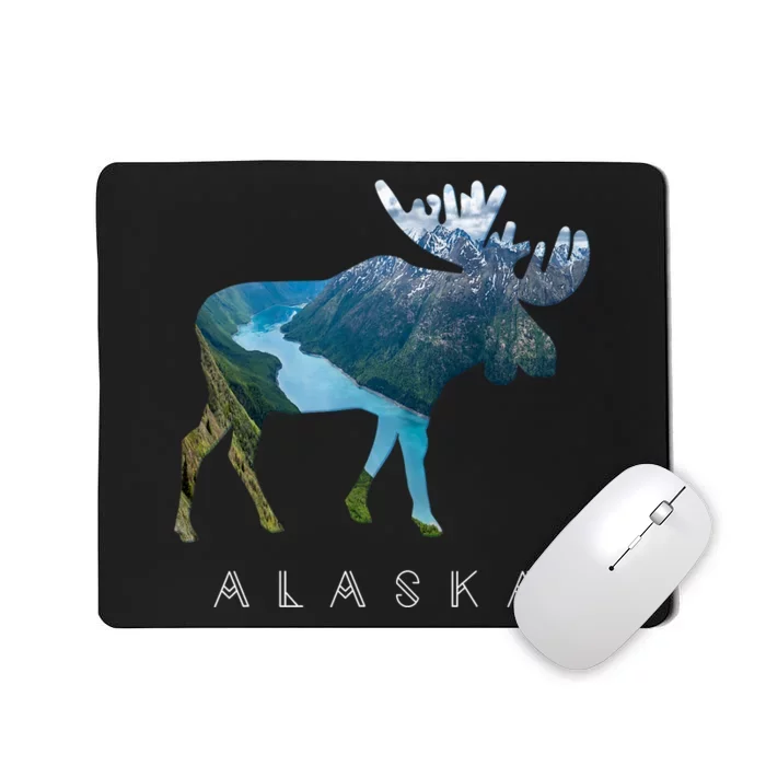 Alaska Moose Chugach National Forest State Park Souvenir Mousepad