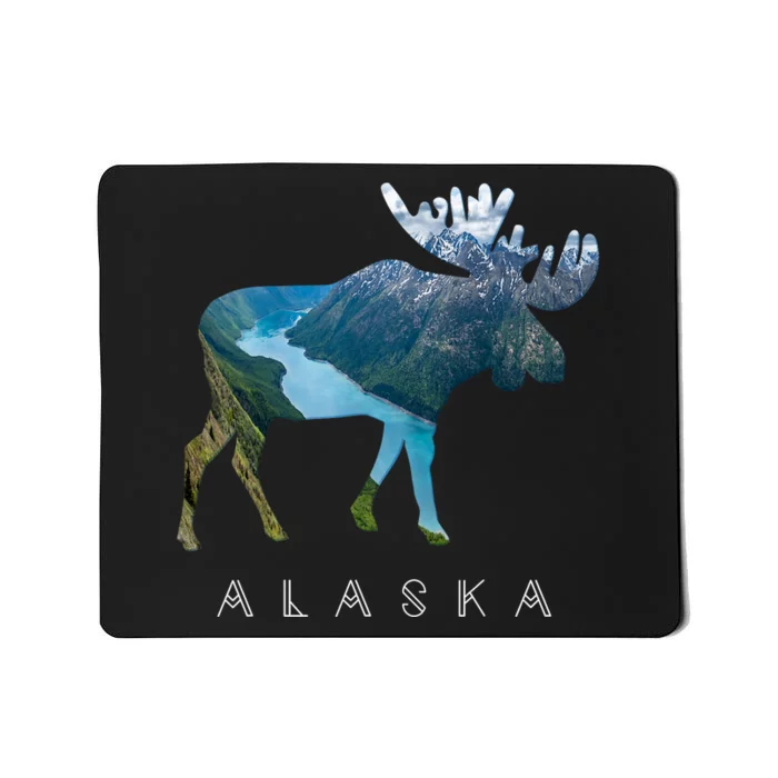 Alaska Moose Chugach National Forest State Park Souvenir Mousepad