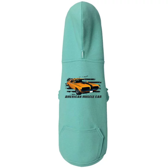 American Muscle Car Doggie 3-End Fleece Hoodie