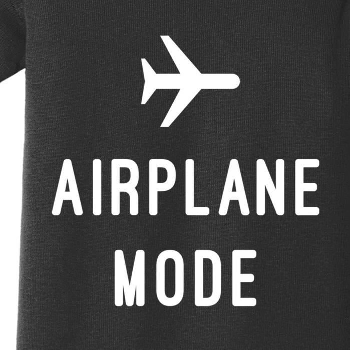 Airplane Mode Cute Gift Baby Bodysuit