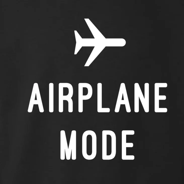 Airplane Mode Cute Gift Toddler Hoodie