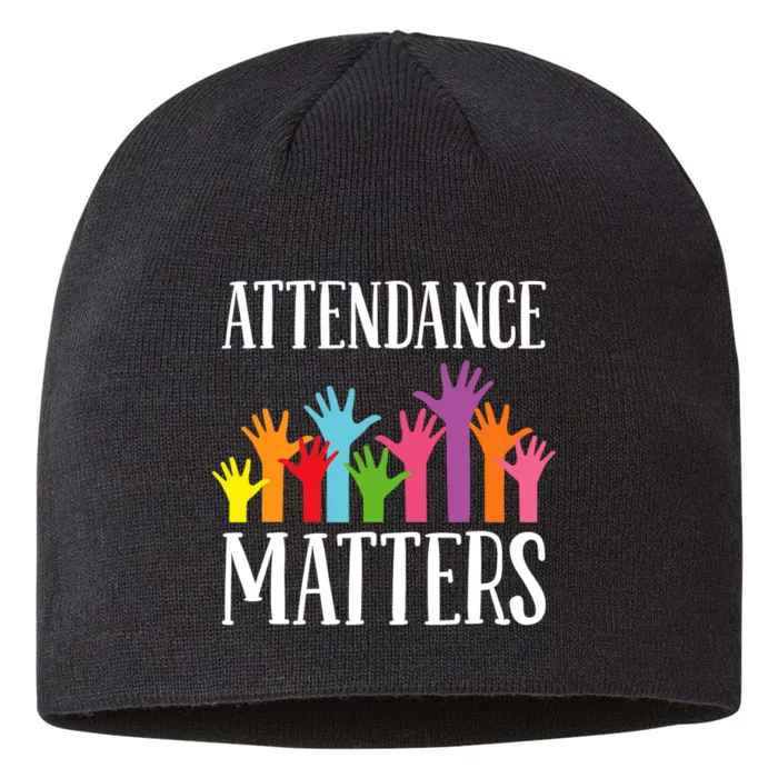 Attendance Matters Class Attendance Office Workers 8 1/2in Sustainable Knit Beanie