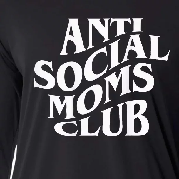 Antisocial Moms Club Anti Social Mama Anxiety Cooling Performance Long Sleeve Crew