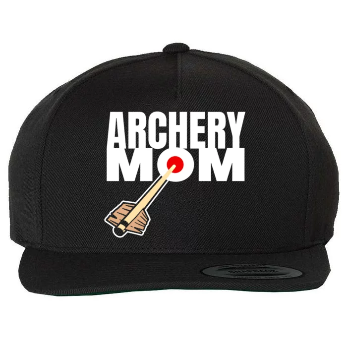 Archery Mom Crossbow Hunting Mother Gift Wool Snapback Cap