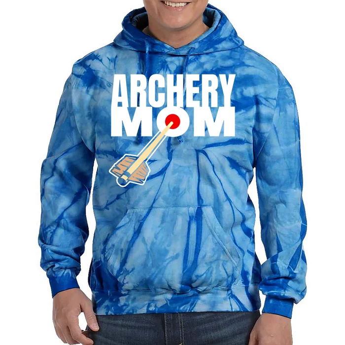 Archery Mom Crossbow Hunting Mother Gift Tie Dye Hoodie