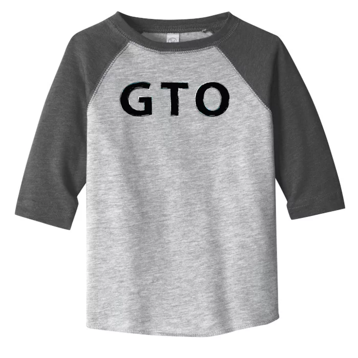 American Muscle Cars Classic Gto Car Culture Car Guys Toddler Fine Jersey T-Shirt