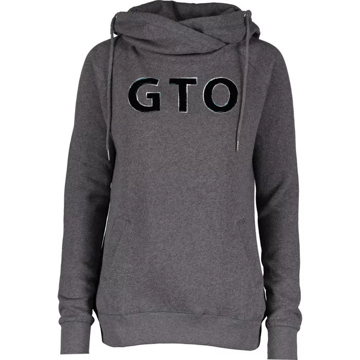 American Muscle Cars Classic Gto Car Culture Car Guys Womens Funnel Neck Pullover Hood