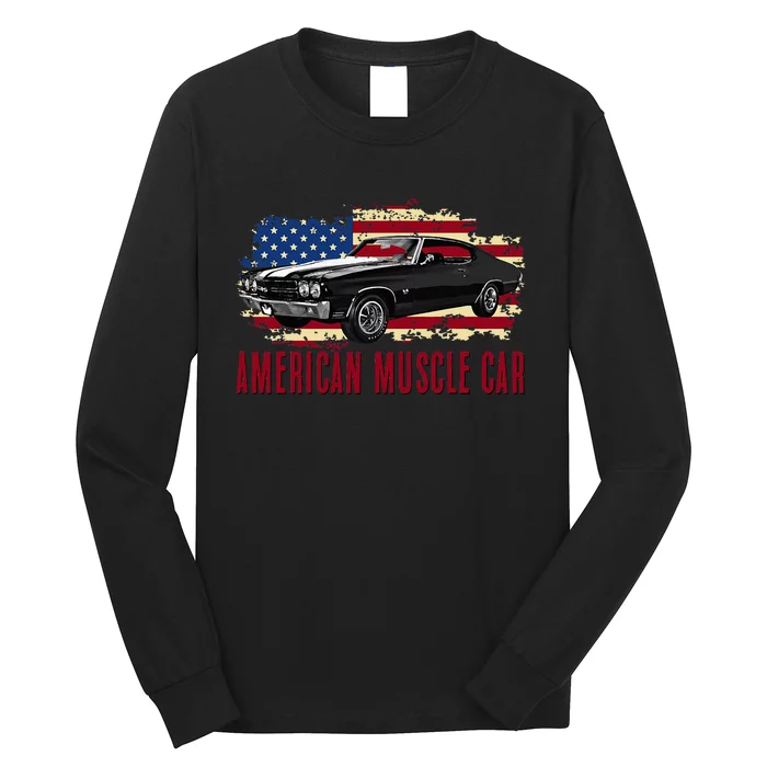 American Muscle Car Long Sleeve Shirt